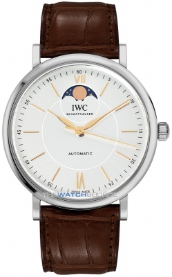 Buy this new IWC Portofino Automatic Moonphase 40mm iw459401 mens watch for the discount price of £5,391.00. UK Retailer.